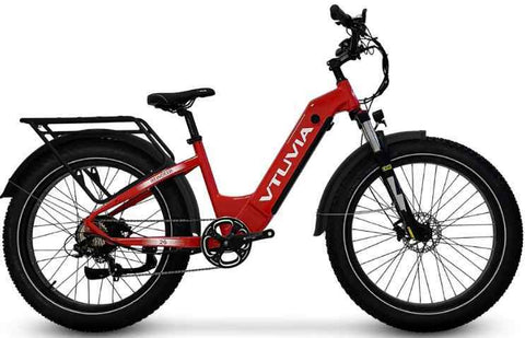 VTUVIA Reindeer 26 Inch Step-Thru Fat Tire E-Bike