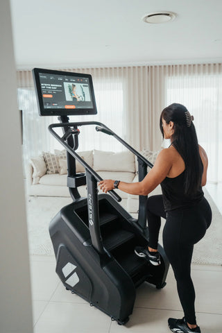 STEPR+ w/ 27" HD Touchscreen Console