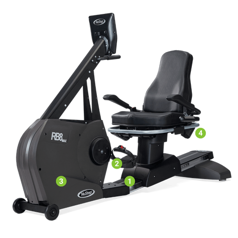 NuStep RB8Pro Recumbent Bike New